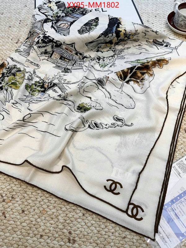 Scarf-Chanel sellers online ID: MM1802 $: 95USD