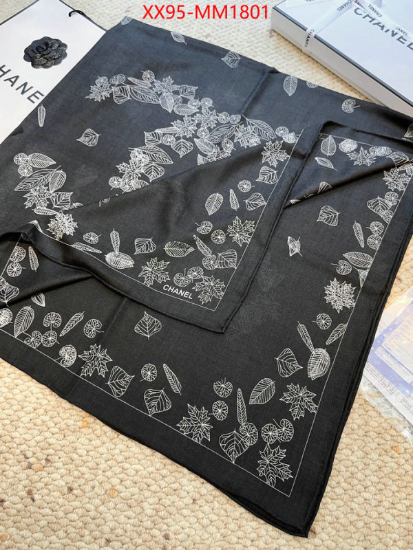 Scarf-Chanel 2024 perfect replica designer ID: MM1801 $: 95USD