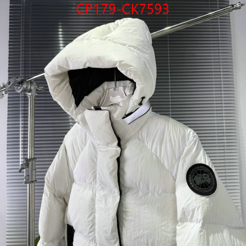 Down jacket Men-Canada Goose perfect ID: CK7593 $: 179USD
