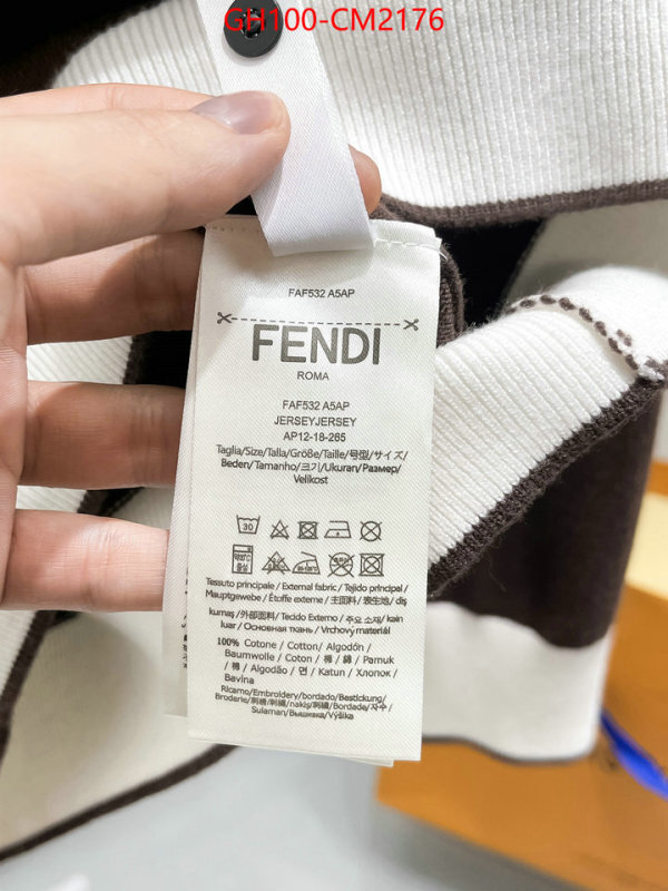 Clothing-Fendi from china ID: CM2176 $: 100USD