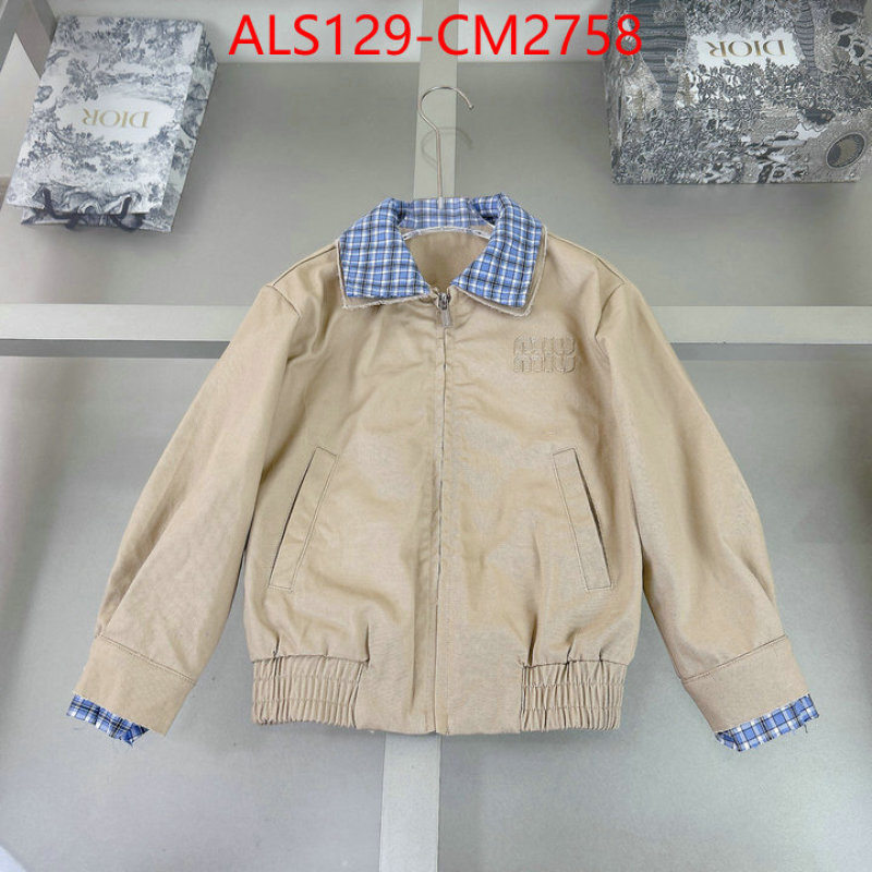 Kids clothing-MIU MIU top perfect fake ID: CM2758 $: 129USD