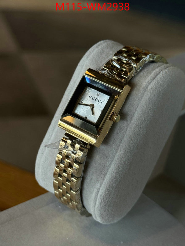 Watch(4A)-Gucci best website for replica ID: WM2938 $: 115USD