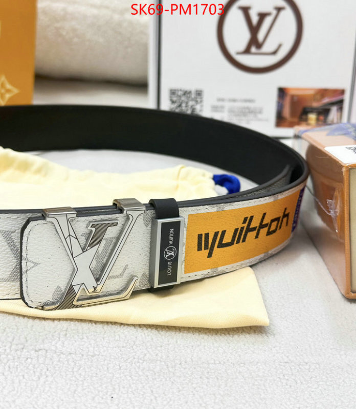 Belts-LV sale outlet online ID: PM1703 $: 69USD