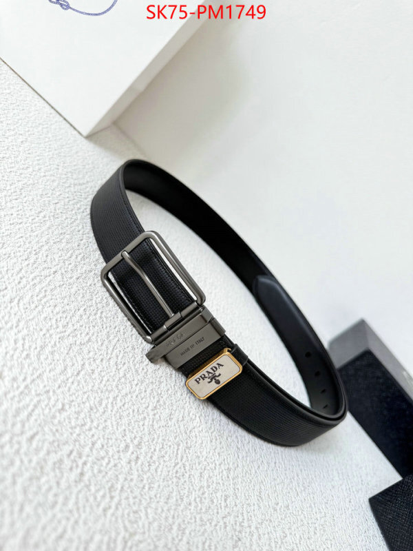 Belts-Prada replica 1:1 high quality ID: PM1749 $: 75USD