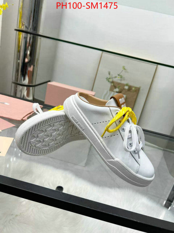 Women Shoes-Miu Miu designer wholesale replica ID: SM1475 $: 100USD