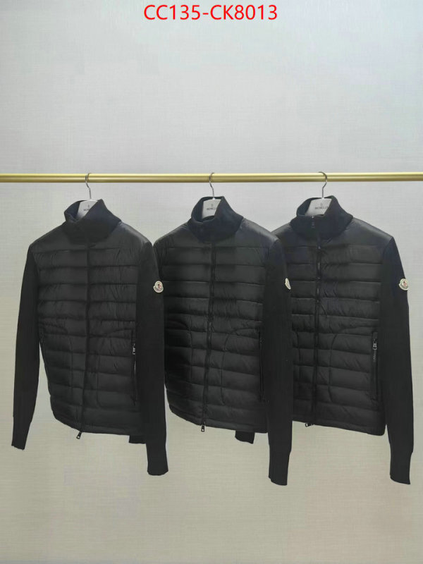 Down jacket Men-Moncler top quality replica ID: CK8013 $: 135USD