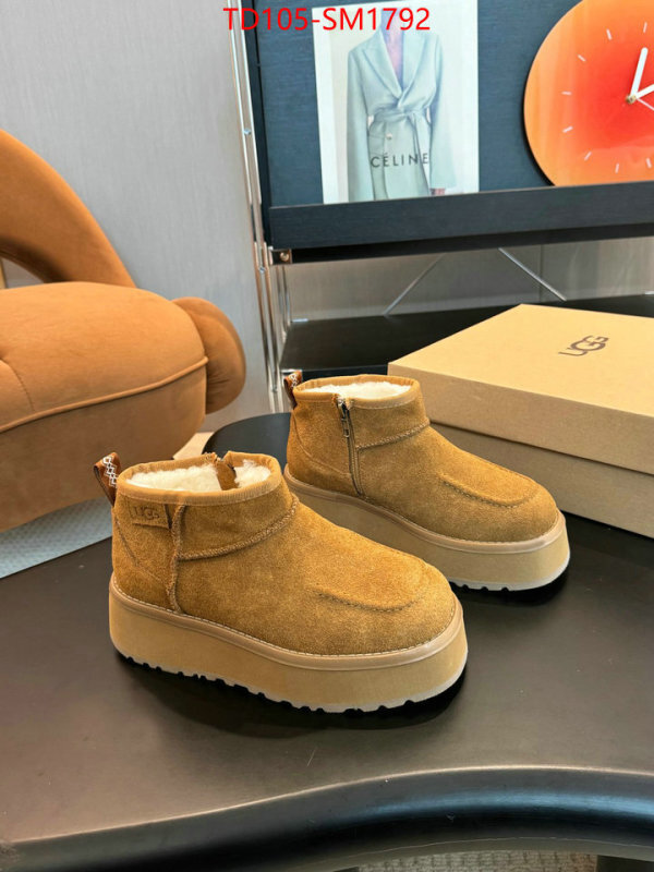 Women Shoes-UGG designer 1:1 replica ID: SM1792 $: 105USD