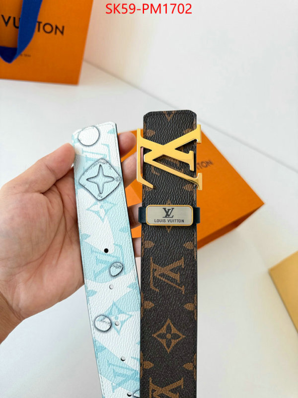 Belts-LV best quality fake ID: PM1702 $: 59USD