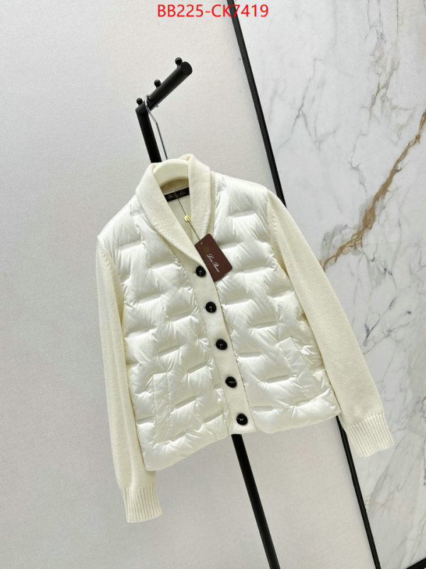 Down jacket Women-Loro Piana best replica new style ID: CK7419 $: 225USD