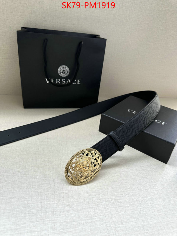 Belts-Versace cheap replica designer ID: PM1919 $: 79USD