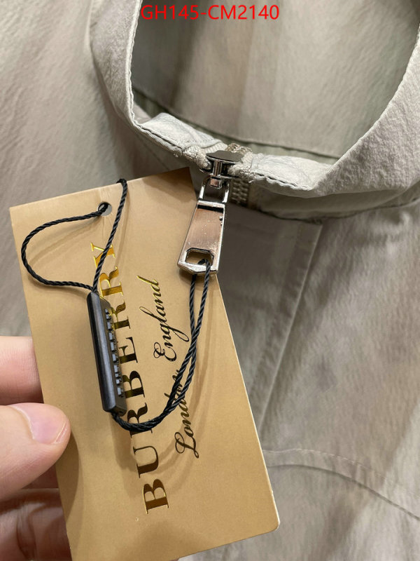 Clothing-Burberry for sale online ID: CM2140 $: 145USD