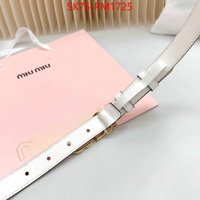 Belts-MIU MIU buy the best high quality replica ID: PM1725 $: 75USD