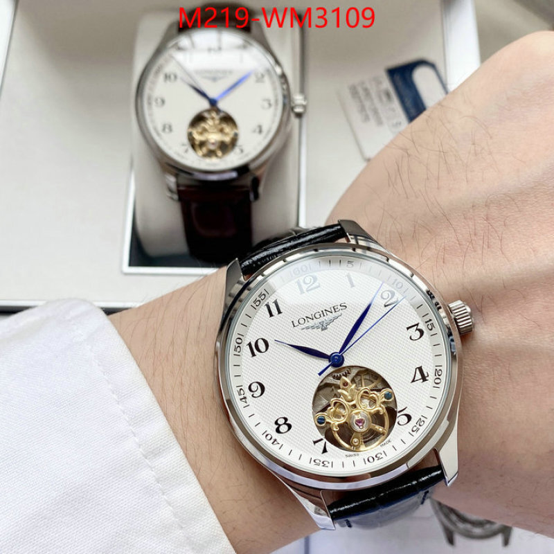 Watch(TOP)-Longines top quality designer replica ID: WM3109 $: 219USD-shoes yupoo Watch(TOP)-Longines top quality designer replica ID: WM3109 $: 219USD
