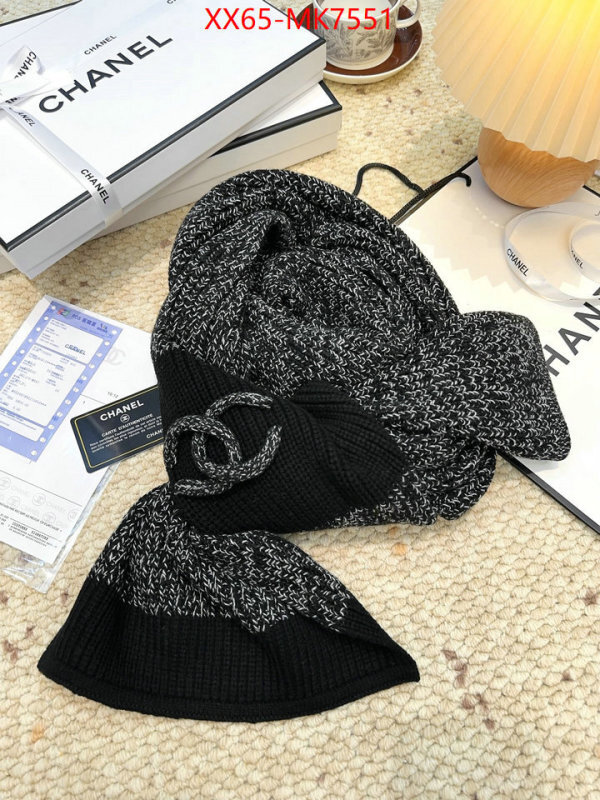 Scarf-Chanel wholesale replica shop ID: MK7551 $: 65USD