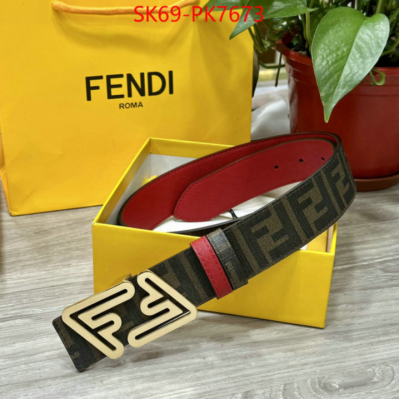 Belts-Fendi best capucines replica ID: PK7673 $: 69USD