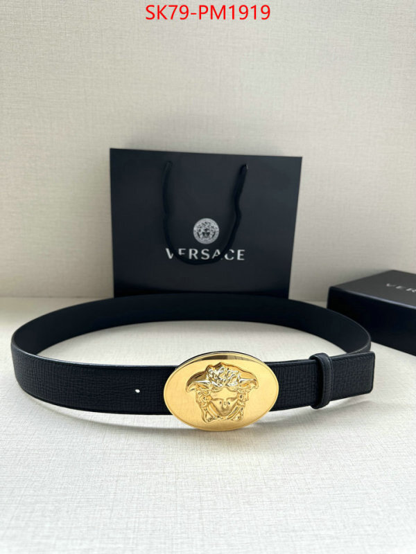 Belts-Versace cheap replica designer ID: PM1919 $: 79USD