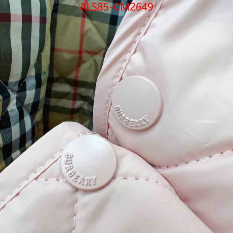 Kids clothing-Burberry knockoff ID: CM2649 $: 85USD