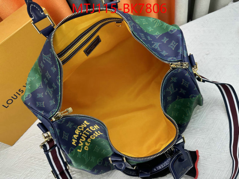 LV Bags(4A)-Keepall BandouliRe 45-50- what ID: BK7806 $: 115USD,