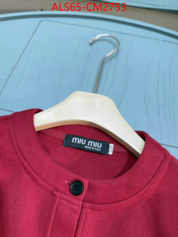 Kids clothing-MIU MIU replica 1:1 high quality ID: CM2753 $: 65USD