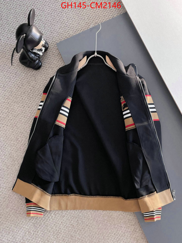 Clothing-Burberry replcia cheap ID: CM2146 $: 145USD