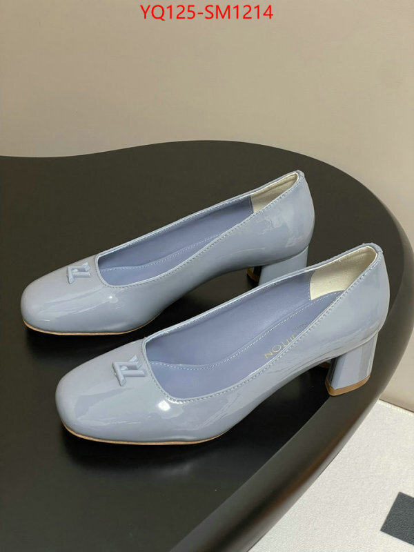 Women Shoes-LV luxury 7 star replica ID: SM1214 $: 125USD