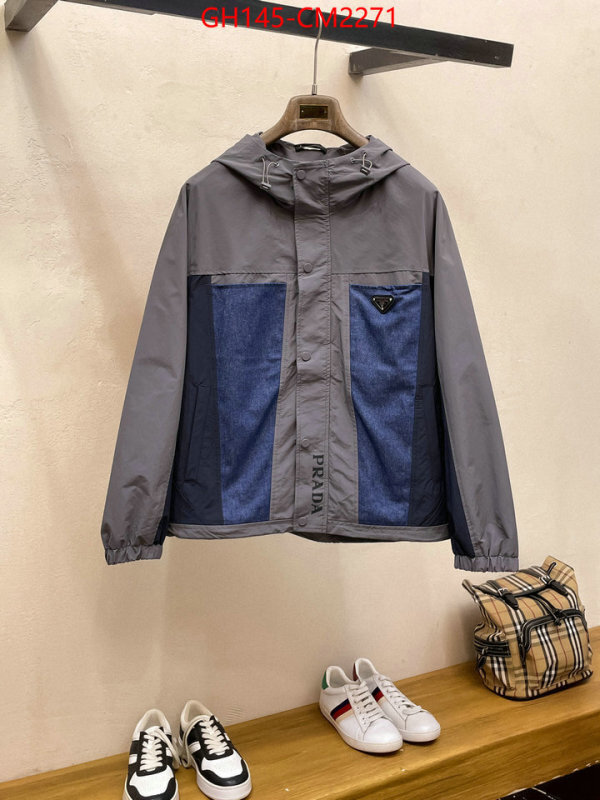 Clothing-Prada what best replica sellers ID: CM2271 $: 145USD