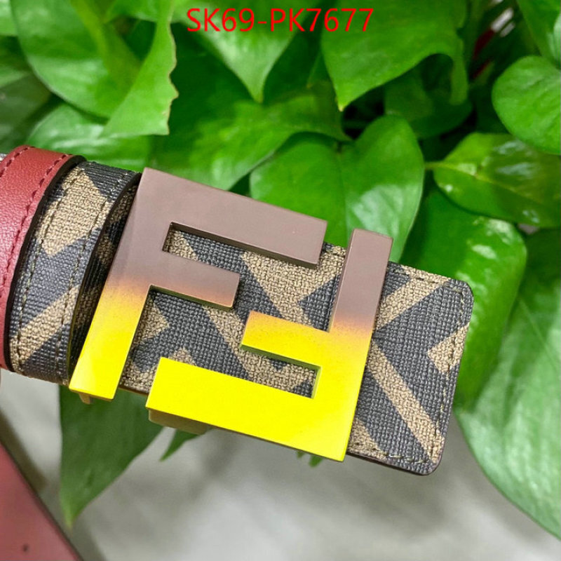 Belts-Fendi the best quality replica ID: PK7677 $: 69USD