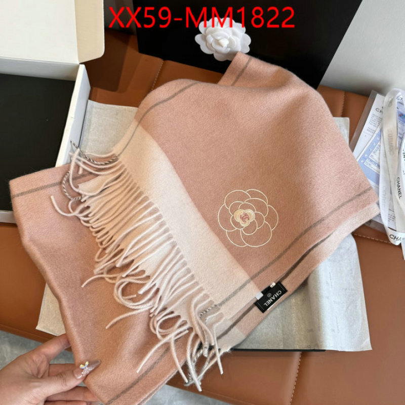 Scarf-Chanel where to buy high quality ID: MM1822 $: 59USD