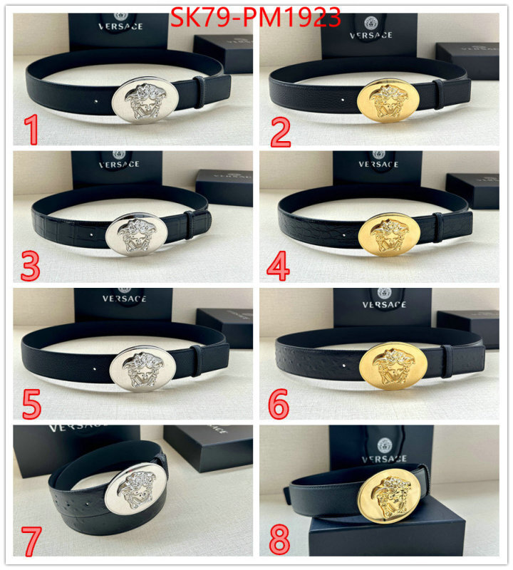 Belts-Versace aaaaa customize ID: PM1923 $: 79USD