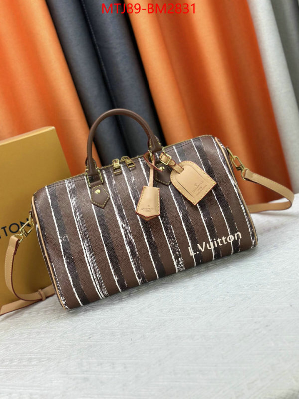 LV Bags(4A)-Speedy- what's the best to buy replica ID: BM2831 $: 89USD,