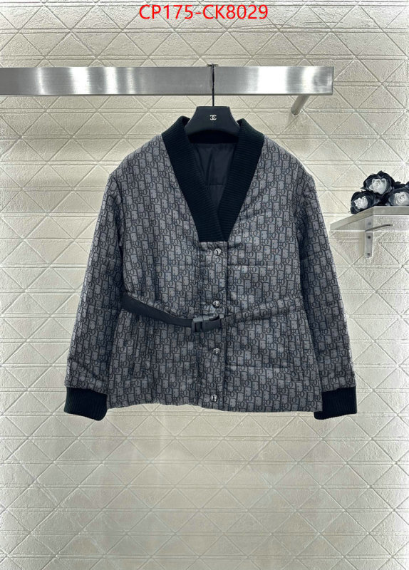 Down jacketMen-Dior knockoff highest quality ID: CK8029 $: 175USD