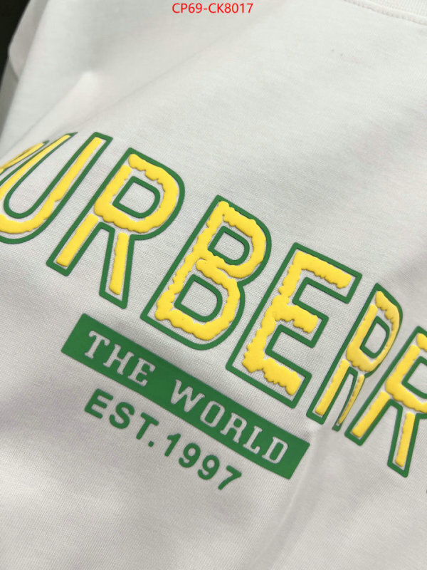 Clothing-Burberry high quality online ID: CK8017 $: 69USD