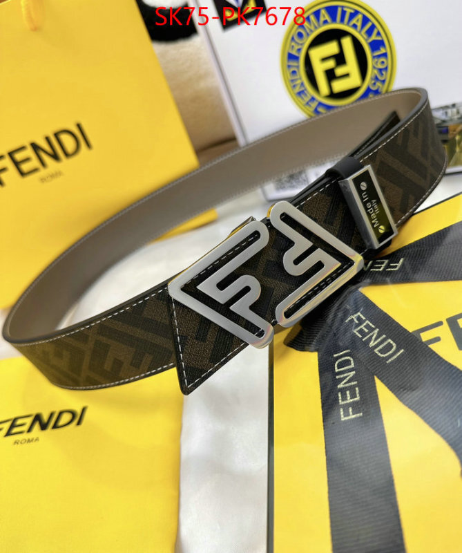Belts-Fendi shop cheap high quality 1:1 replica ID: PK7678 $: 75USD