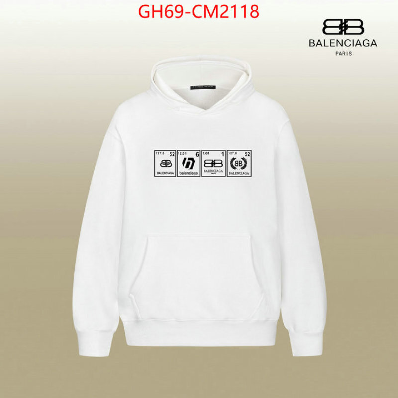 Clothing-Balenciaga aaaaa+ quality replica ID: CM2118 $: 69USD