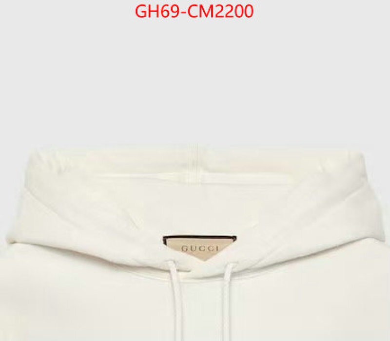 Clothing-Gucci luxury fashion replica designers ID: CM2200 $: 69USD