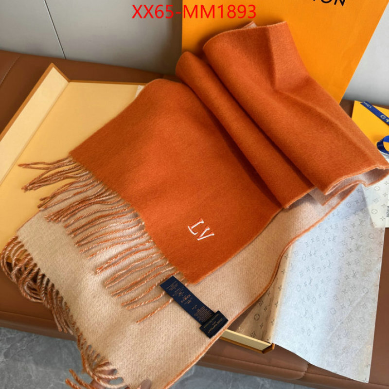 Scarf-LV top quality fake ID: MM1893 $: 65USD