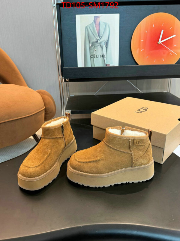 Women Shoes-UGG designer 1:1 replica ID: SM1792 $: 105USD
