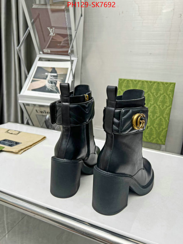 Women Shoes-Gucci where to buy replicas ID: SK7692 $: 129USD