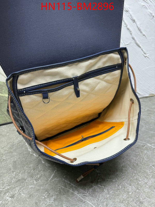 Goyard Bags(4A)-Backpack- shop cheap high quality 1:1 replica ID: BM2896 $: 115USD,
