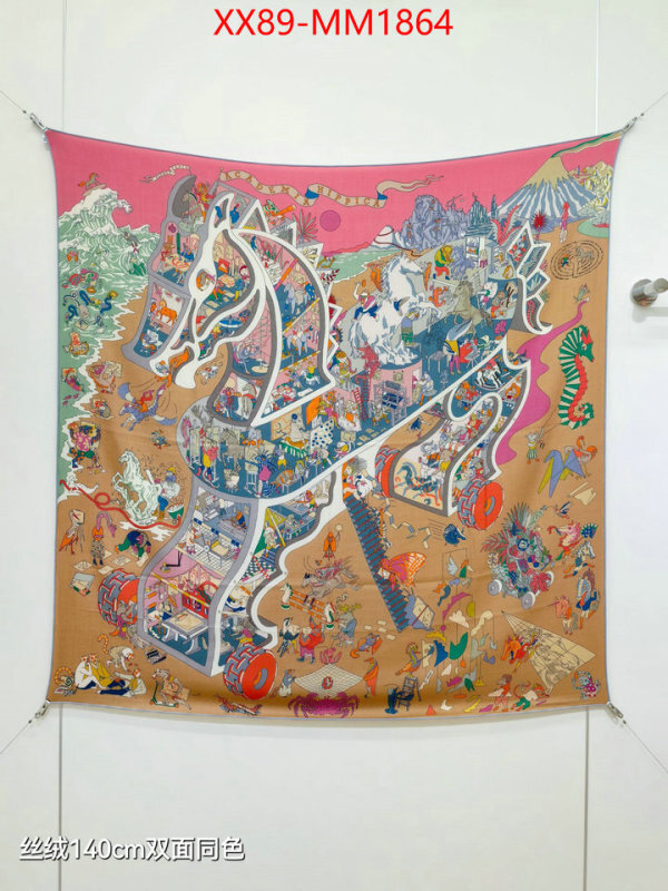 Scarf-Hermes how to find designer replica ID: MM1864 $: 89USD