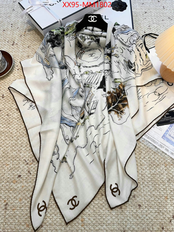 Scarf-Chanel sellers online ID: MM1802 $: 95USD