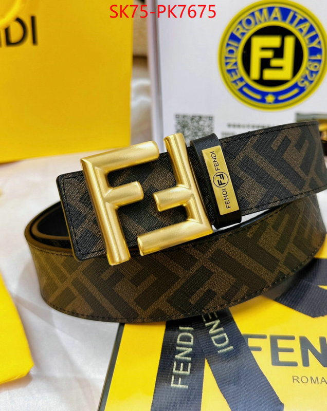 Belts-Fendi aaaaa quality replica ID: PK7675 $: 75USD
