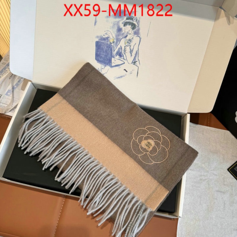 Scarf-Chanel where to buy high quality ID: MM1822 $: 59USD