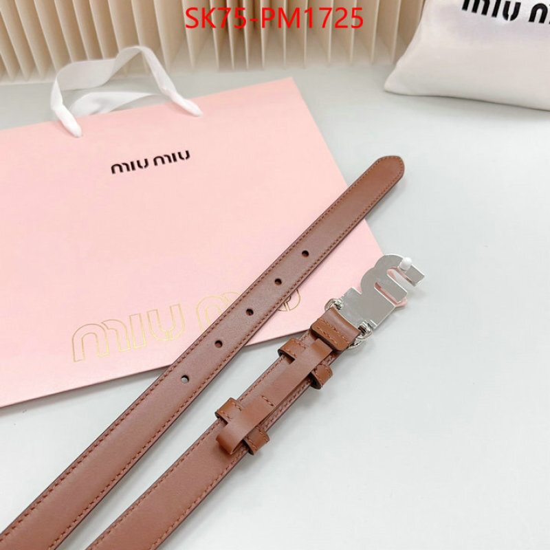 Belts-MIU MIU buy the best high quality replica ID: PM1725 $: 75USD