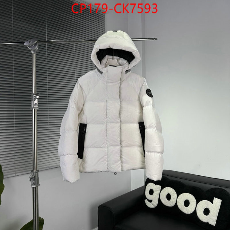 Down jacket Men-Canada Goose perfect ID: CK7593 $: 179USD