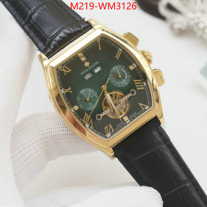 Watch(TOP)-Patek Philippe designer high replica ID: WM3126 $: 219USD-shoes yupoo Watch(TOP)-Patek Philippe designer high replica ID: WM3126 $: 219USD