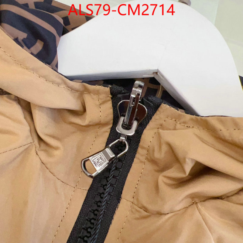 Kids clothing-Fendi perfect quality designer replica ID: CM2714 $: 79USD