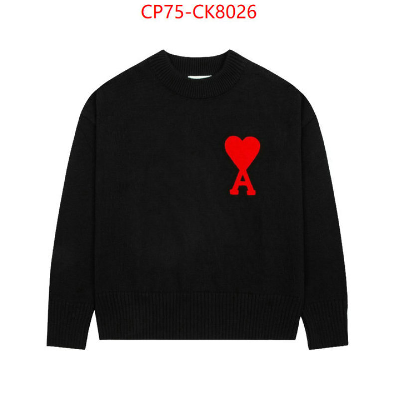 Clothing-AMI outlet sale store ID: CK8026 $: 75USD-shoes yupoo Clothing-AMI outlet sale store ID: CK8026 $: 75USD
