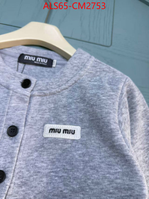 Kids clothing-MIU MIU replica 1:1 high quality ID: CM2753 $: 65USD