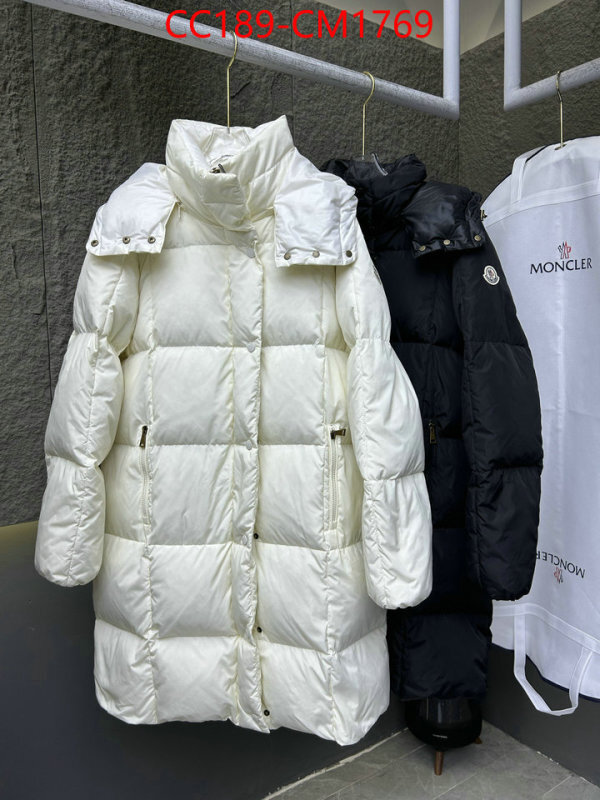 Down jacket Women-Moncler aaaaa replica designer ID: CM1769 $: 189USD
